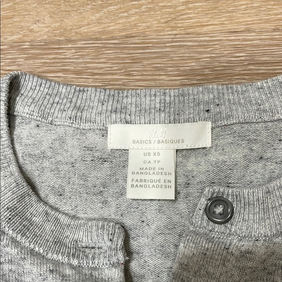H&M Gray Knit Cardigan - Picture 2 of 5